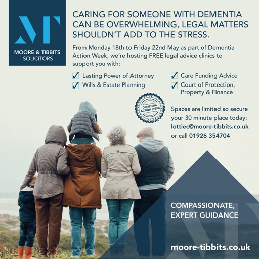 Dementia Action Week Free Legal Advice Clinic